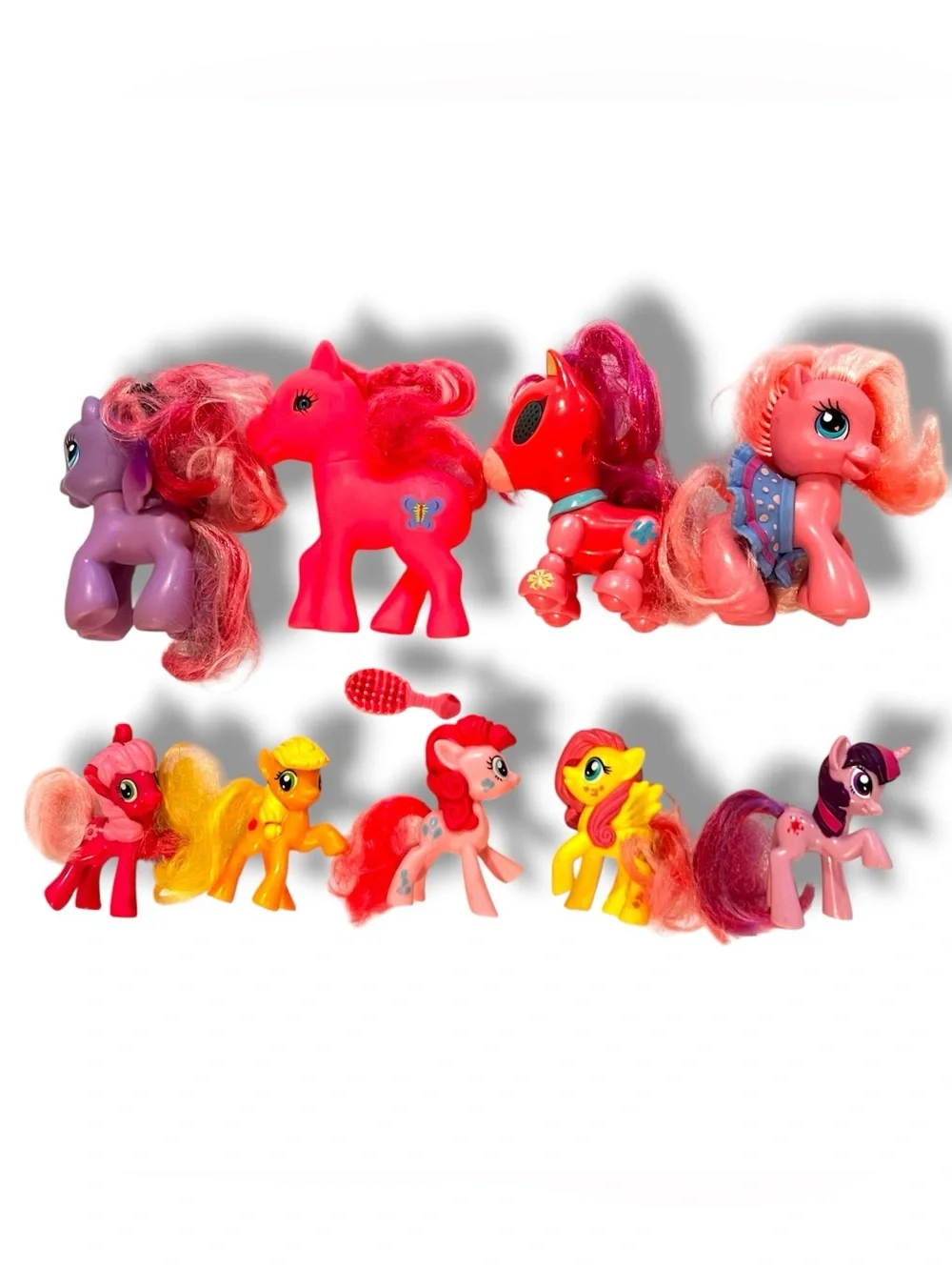 My Little Pony Toy Lot Of 9 Various Ponies & Sizes - D9